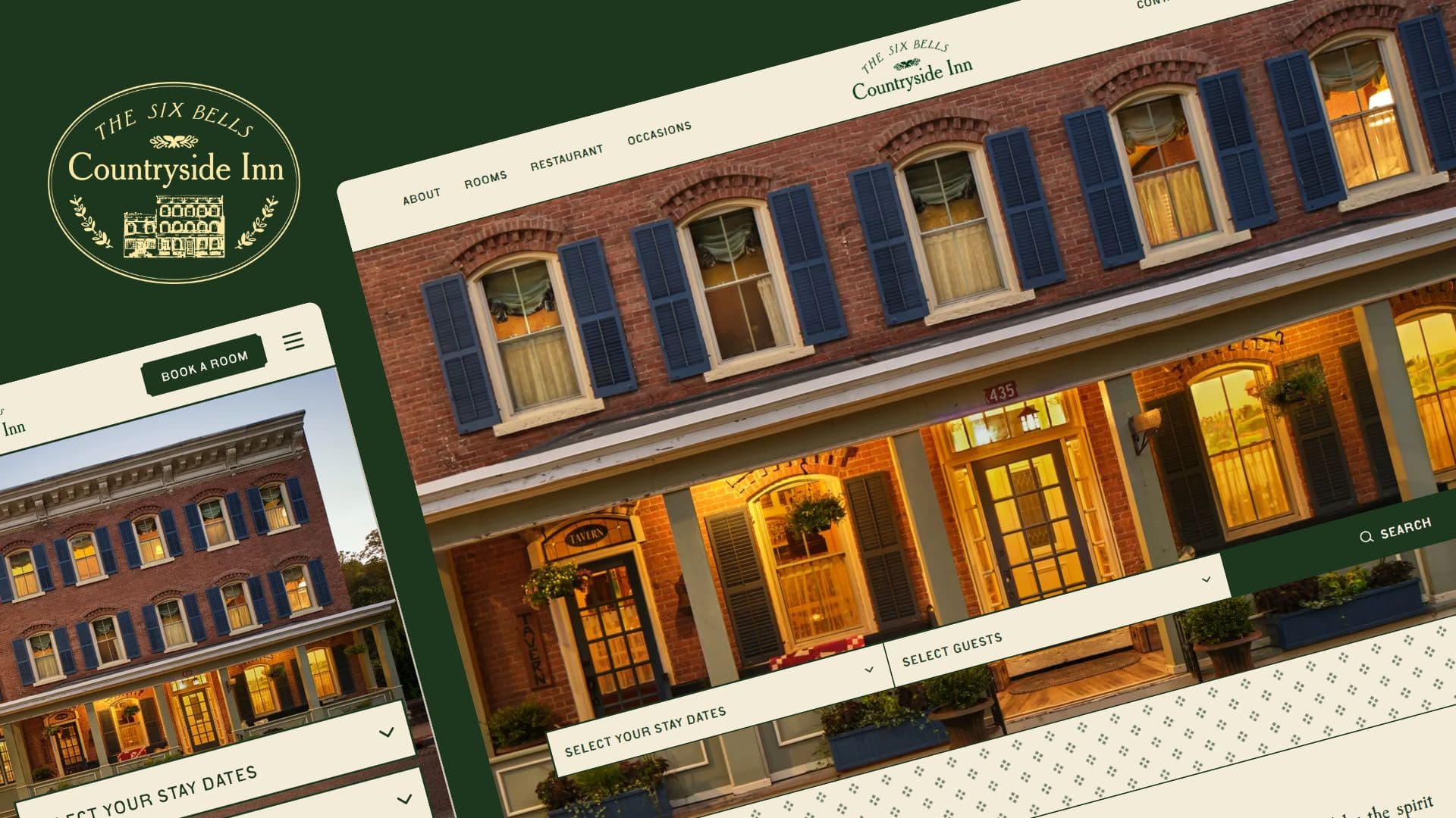 The Six Bells Hotel website
